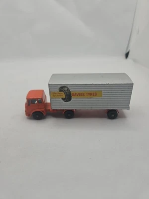 1961 Lesney Matchbox Major Pack M-2 Bedford Tractor York Trailer Davies Tyres ZZ - Image 1 of 4