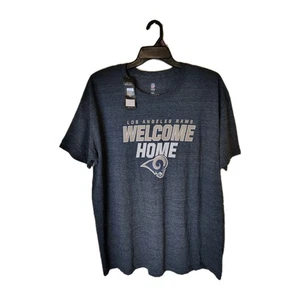 NFL Pro Line Los Angeles Rams Welcome Home Blue T-Shirt Mens Size 3XL - Picture 1 of 4