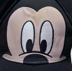 Mickey Mouse Peeking Adjustable Youth SnapBack Hat Black Authentic Disney EUC! - Picture 1 of 7