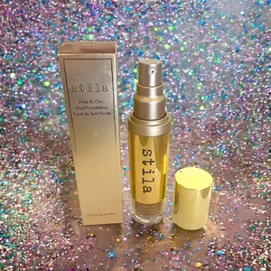 STILA Hide & Chic Fluid Foundation In Deep 5 1.0 fl oz Brand New in Box - Picture 1 of 15