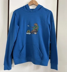 NWT Columbia Hoodie Kids XL Blue Sweatshirt Pullover Sweater Outdoor Hood - Picture 1 of 9