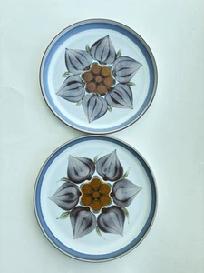 2 Denby Chatsworth Stone Ware Dinner Plates - Picture 1 of 9