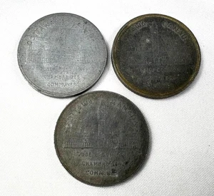 Lot 3 Münzen KANADA Premierminister Ottawa Parlament Vintage Shell Oil - Bild 1 von 10