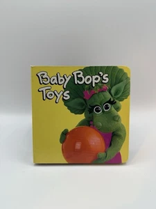 VTG 1993 Barney Publishing Board Book Baby Bop's Toys Infant Toddler Dinosaur - Picture 1 of 6