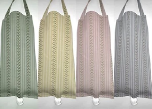 Soporte para bolsa de compras de plástico para comestibles a rayas (4 colores disponibles) - Imagen 1 de 13