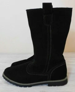 Bass Women's Half-Calf Boots - Black Leather Suede - Nadine - Size 7 - New! - Picture 1 of 8