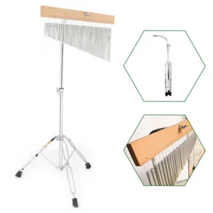 Bar Chimes Single-Row Wind Chime 36-Tone w/ Tripod Stand Percussion Instrument - Picture 1 of 17