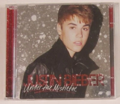 Justin Bieber – Under The Mistletoe CD DVD USED - Christmas Foto 1 de 2