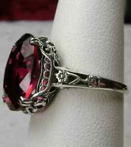 AAA+ Ruby Ring 925 Sterling Silver Ring for Women Engagement & Anniversary Ring
