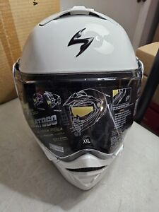 Scorpion EXO-AT960 Modular Helmet Gloss White 2XL