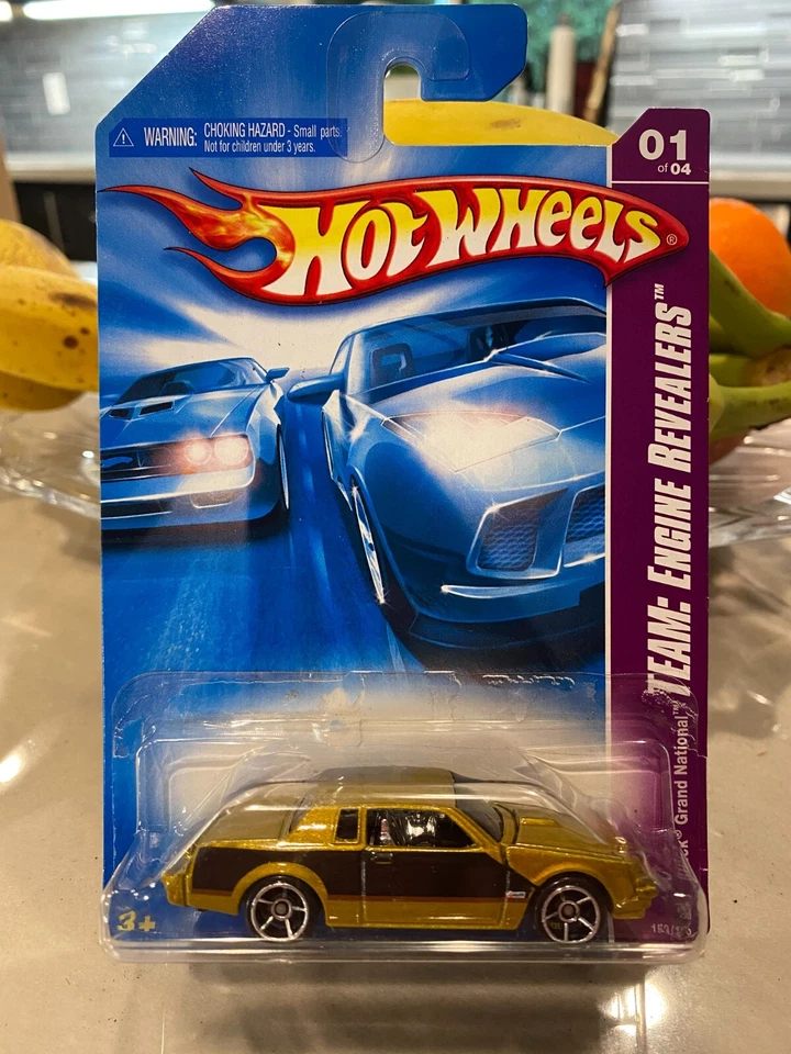 2008 Hot Wheels #153 Squadra: Motore Orvonton 1/4 Buick Grand National Oro W/ - Immagine 1 di 1
