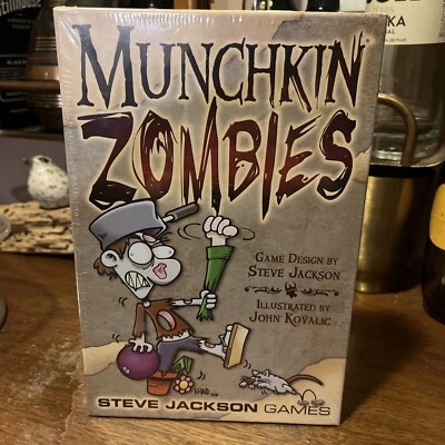 Munchkin Zombies by Steve Jackson Games Complete Board Games Sealed NEW - Image 1 of 4