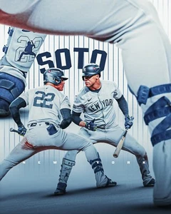 Foto de béisbol Juan Soto Player Collage New York Yankees 8x10 MLB - Imagen 1 de 1