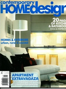 Diseño de hogar contemporáneo (revista) cubierta 20 páginas de ideas de cocina y baño - Imagen 1 de 1