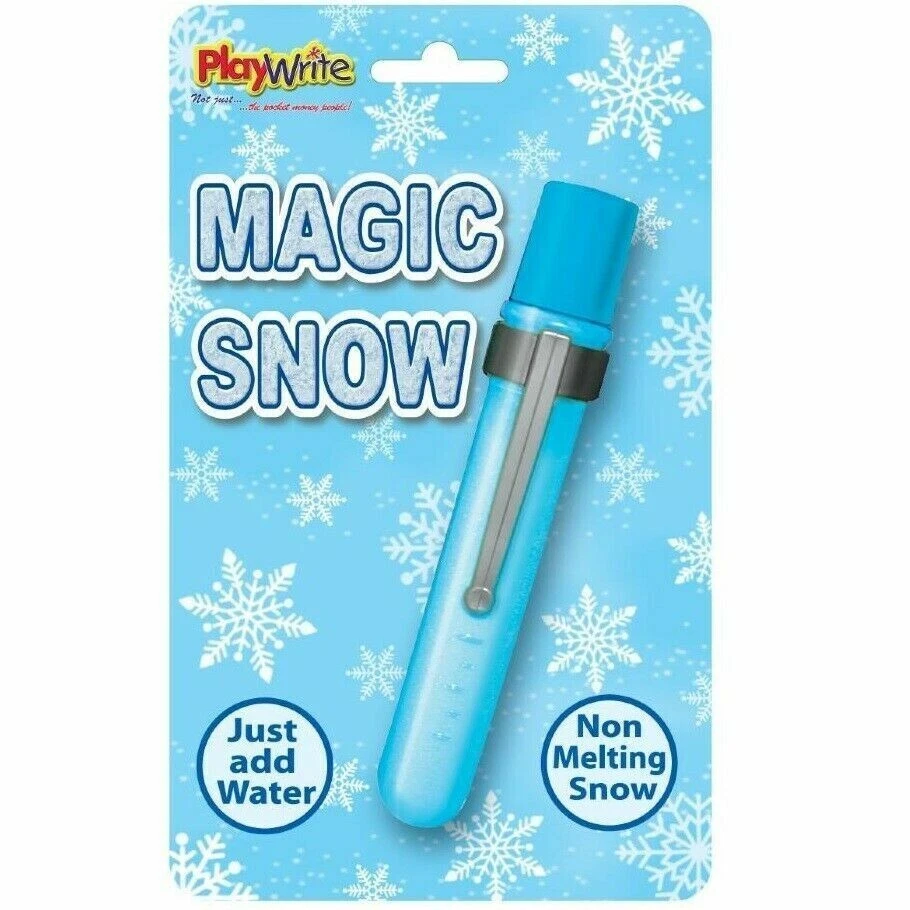 LND GIFTS Magic Snow Boys Girls Kids Stocking Filler Xmas Gift Christmas Non Melting Snow