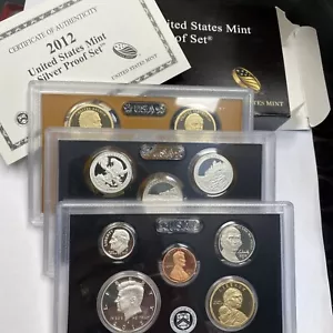 2012 Silver Proof Set - 14 Piece Silver ($6.91 FV) - Set - Picture 1 of 3