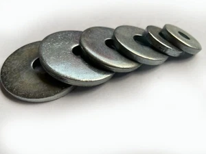 Rondelle Lavatrice Zinco Resistente Varie Misure Opzioni x Spessore 5mm SVUOTA - Foto 1 di 3