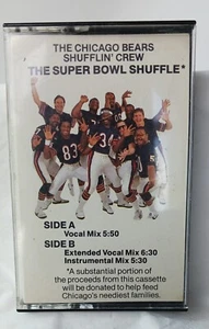 Chicago Bears 1985 Super Bowl Shuffle Cassette Tape Pre-Owned - Picture 1 of 4