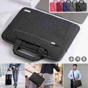 Laptop Messenger Bag Shoulder Strap MacBook Sleeve Case for 11 12 13 14 15 16 - Picture 1 of 28