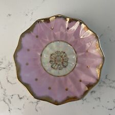 Royal Sealy Pink Lusterware SAUCER ONLY Gold Trim Japan Plate Replacement Dish