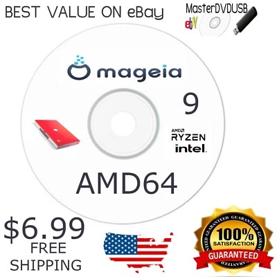 DVD Mageia 9 (i586) - Impreso láser Grado AAA+ Mejor Valor Envío gratuito el mismo día Foto 1 de 4