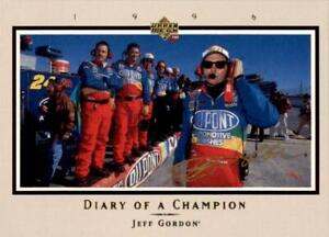 1996 Upper Deck Road to the Cup Diary of a Champion #DC 7 Jeff Gordon