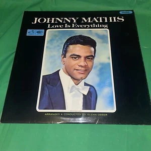 JOHNNY MATHIS: love is everything MERCURY 12" LP - Picture 1 of 6