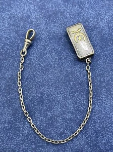 Rare 1923 masonic imperial council almas temple belt pocket watch chain Z665 - Picture 1 of 6