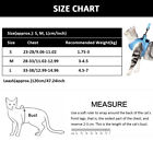Soft Mesh Easy To Wear Harness And Leash Running Cushioning Cationic Fabric Cat