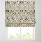Lucerne Aubergine Jacquard Lined Roman Blind- Deluxe Headrail Upgrade Available 