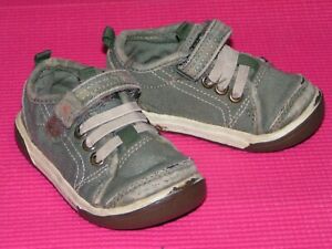 PERFECT Fade/STRESS! STRIDE RITE Toddler/Baby Boys Size 4.5 Dakota Sneaker Shoes