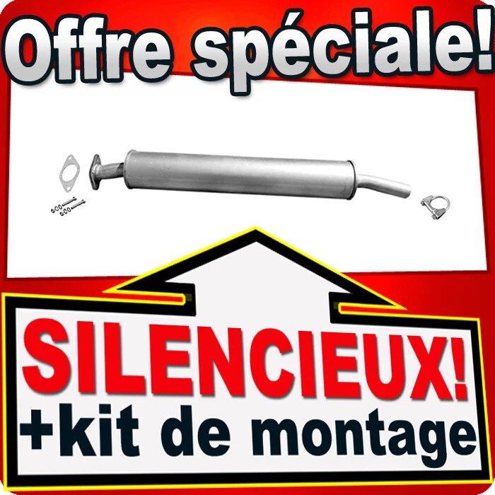 Silencieux intermédiaire pour FORD FOCUS III C-MAX II 1.6 EcoBoost - Photo 1/1