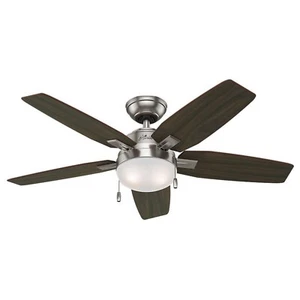 Hunter Antero 46 in Indoor Ceiling Fan (Brushed Nickel) (REPLACEMENT PARTS) - Picture 1 of 6