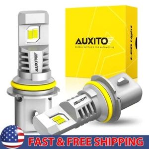 AUXITO LED 6500K Headlight 9007 Bulb HB5 30000LM Super Bright High Low Beam 2/4X - Picture 1 of 11