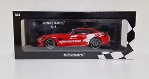 MINICHAMPS 1:18 MODELLINO AUTO DIE CAST MERCEDES-BENZ AMG GTR SAFETY CAR F1 2021 - Picture 1 of 10