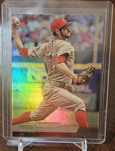 2014 Topps Stadium Club Tony Cinghiani #33 Rainbow Foilboard #'d /25 Reds - Foto 1 di 2