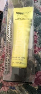 NUDESKIN NUDESTIX Lemon-Aid Detox Glow Micro-Peel Skin Cleanse Glow Tube Sealed - Picture 1 of 7