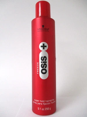 Spray para el cabello Schwarzkopf Osis + Freeze Super Hold 9,1 oz (abollado) Foto 1 de 2
