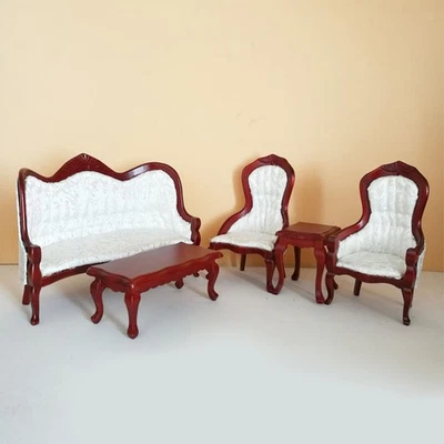 Kit Della Stanza Della Camera Della Bambola di 1/12 Della Bilancia Kit Della - Immagine 1 di 4