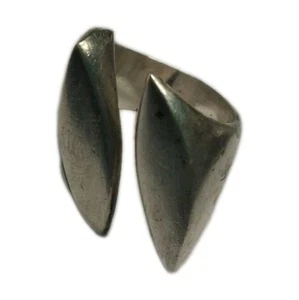 Vintage Mexikanischer Modernist 925 Sterling Silber Ring Größe 5,5 mm - Bild 1 von 6