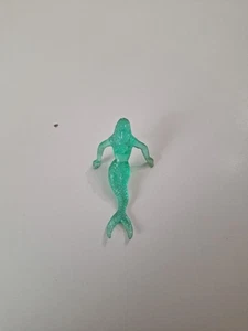 Vintage 1970s Sonic Drink Hanger Mermaid Green Translucent Free Shipping - Picture 1 of 2