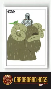 2021 Topps Star Wars: The Mandalorian Season 2 #TC-2 The Child / The Mandalorian - Picture 1 of 2