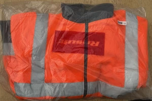 Result R329X Hi Vis Fleece Jacket Orange Size L New With Tags - Picture 1 of 3