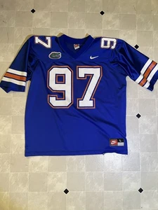 Vintage Team Nike Sports Florida Gators #97 Football Jersey Made In USA Large - Picture 1 of 22