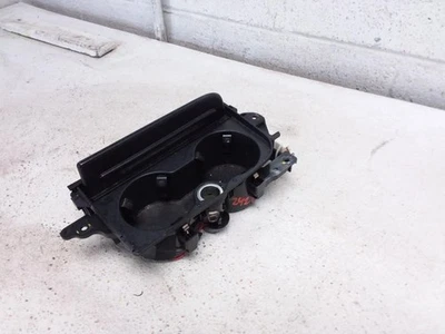 Audi A8 2017 consola delantera doble portavasos negro brillante con tapa OEM  Foto 1 de 4