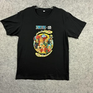 Kura Sushi x One Piece T-Shirt Men's Large Black Limited Edition - Picture 1 of 8
