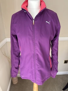Puma Dry Cell Running Jacket M Uk 12 Shower Proof - Picture 1 of 5
