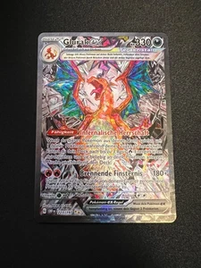 Pokemon Obsidian Flammen Glurak ex OBF 223/197 Einzelkarte - DEUTSCH - PKM Karte - Bild 1 von 5
