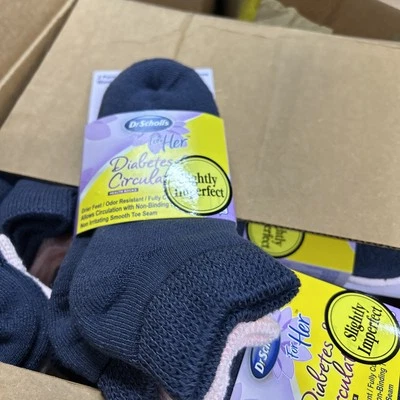 dr scholl's диабета кровообращения носки женщин 2 упаковки 4-10 чехол из 60 - Изображение 1 из 3
