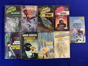 ANDRE NORTON - Lot of 9 Paperbacks - Science Fiction Fantasy (Ace DAW Tor) - Imagen 1 de 4